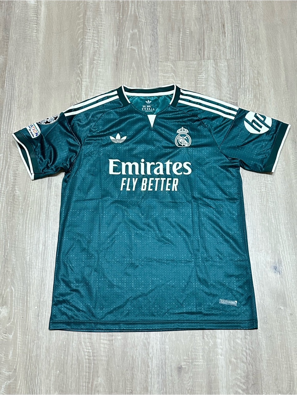 K Mbappe Green Soccer/Football Mens Slim Fit XXL Kit 26-27